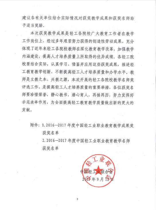 E:\LHY\關于公布2016-2017年度中國輕工業(yè)職業(yè)教育教學成果獎和教學名師獎評審結果的通知\2.jpg